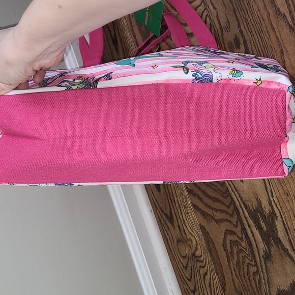 Large canvas mermaid tote bag NWT - Picture 7 of 7